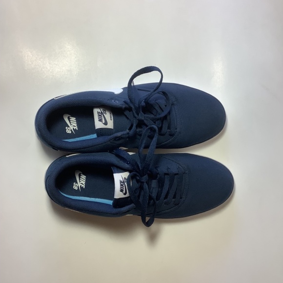 Nike men’s SB Check Solarsoft navy blue size 9 - Picture 9 of 9